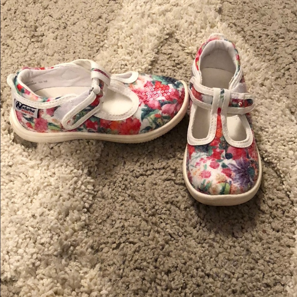 Naturino girls floral sandal
